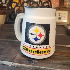 Pittsburgh Steelers White Mug NHL Official 1990s Mug 20 Oz